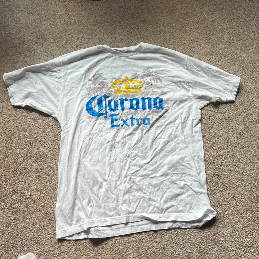 Corona extra beer graphic tee